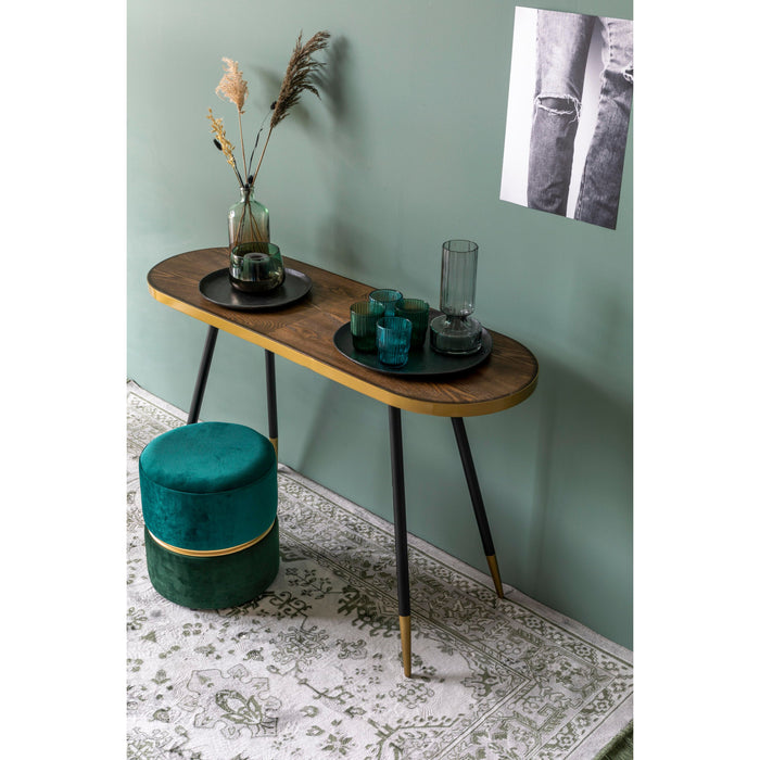 Housecraft Living Jace Antique Decoratieve schaal| bord Zwart 36x36