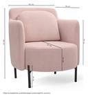 NADUVI Collection Fauteuil Nessa