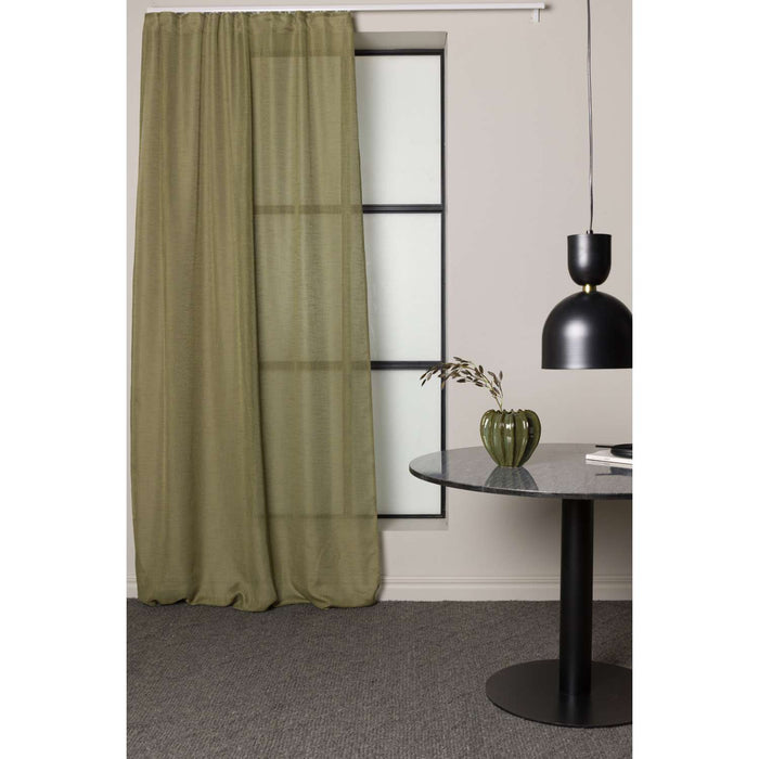 Venture Home Kaya Gordijn 240x140 - Mosgroen