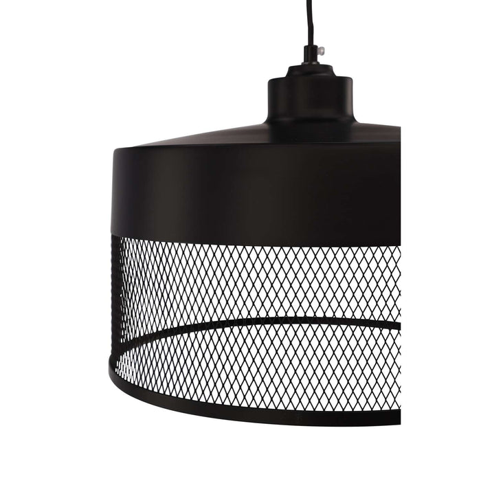 Venture Home Toulon Hanglamp 33x33x24 - Zwart