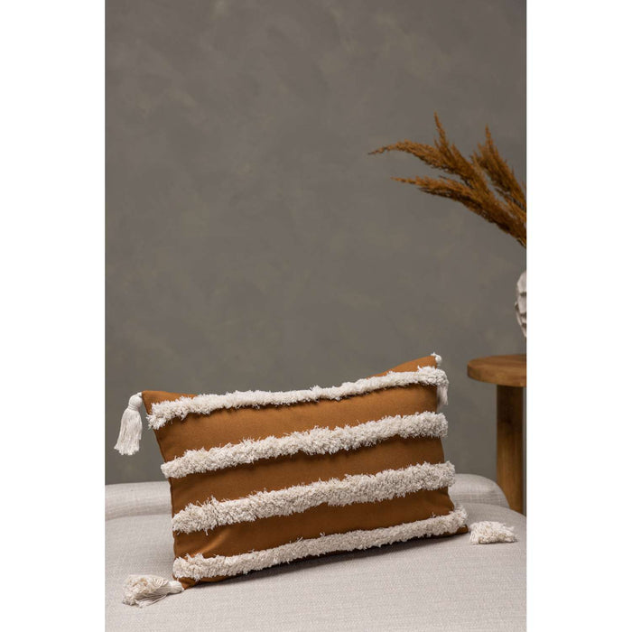 Venture Home Elina Kussenhoes 30x50 - Bruin