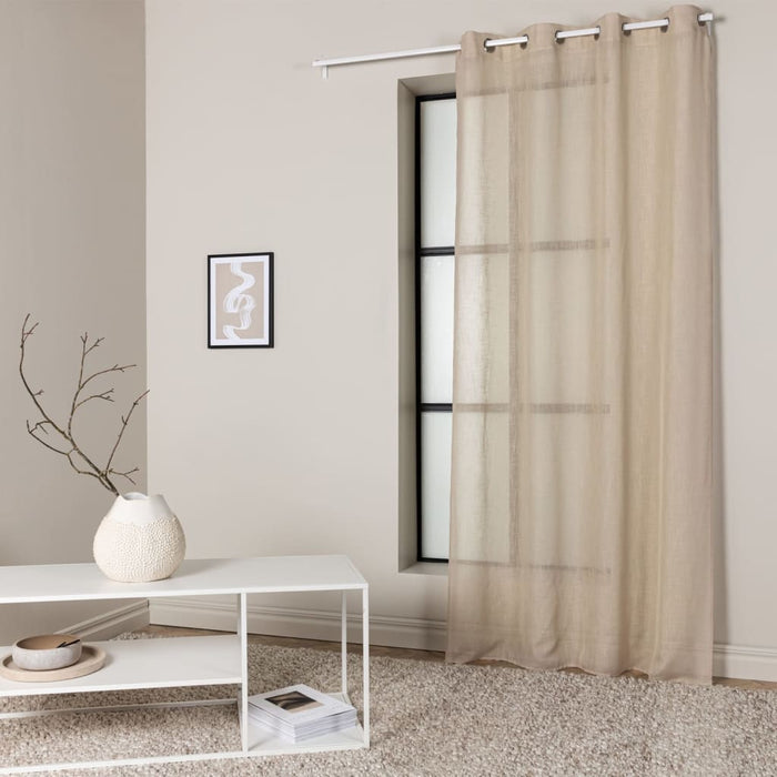 Venture Home Gordijn Kaya 240x140 cm polyester beige