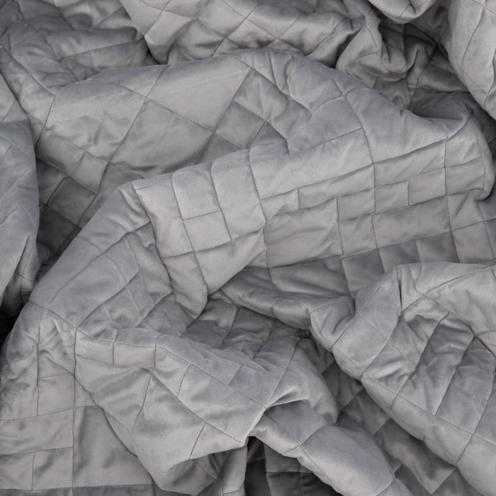 Venture Home Bedsprei Jilly 80x260 cm polyester lichtgrijs