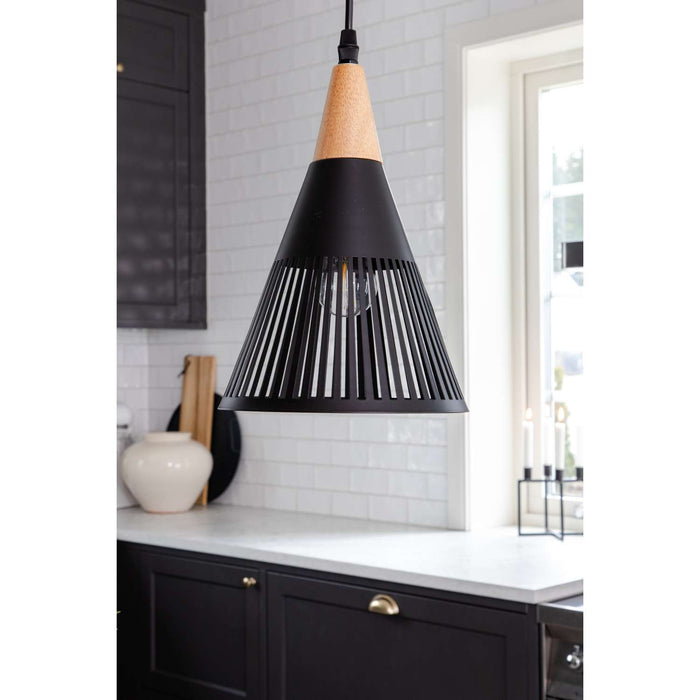 Venture Home Gruid Hanglamp 25x18 - Zwart