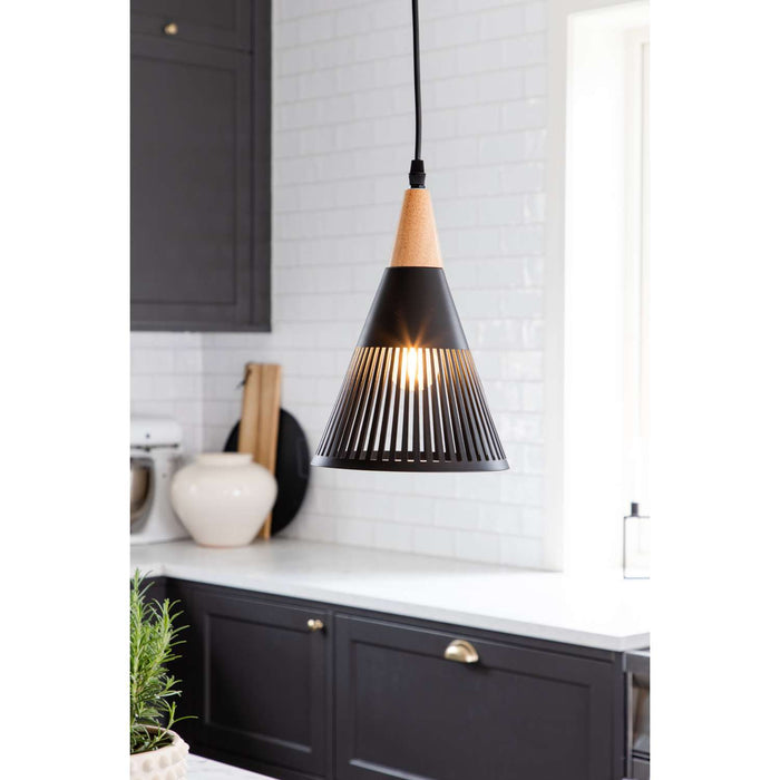 Venture Home Gruid Hanglamp 25x18 - Zwart