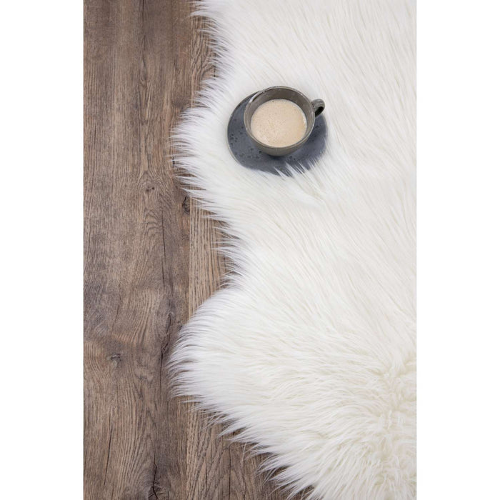 Venture Home Schapenvacht Katy 90x60 cm acryl wit