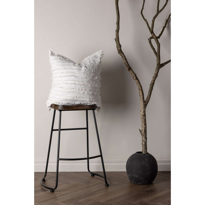 Venture Home Edith Kussenhoes 60x60 - Wit