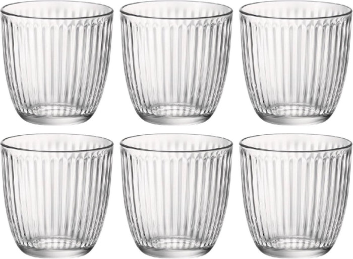 Bormioli Rocco Drinkglazen - 6x stuks - transparant - 290 ml