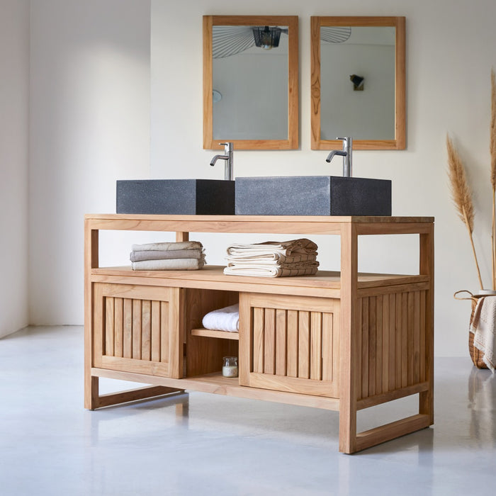 Tikamoon - Colonial - Badmeubel in massief teak 120 cm