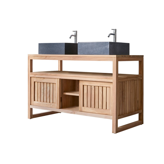 Tikamoon - Colonial - Badmeubel in massief teak 120 cm