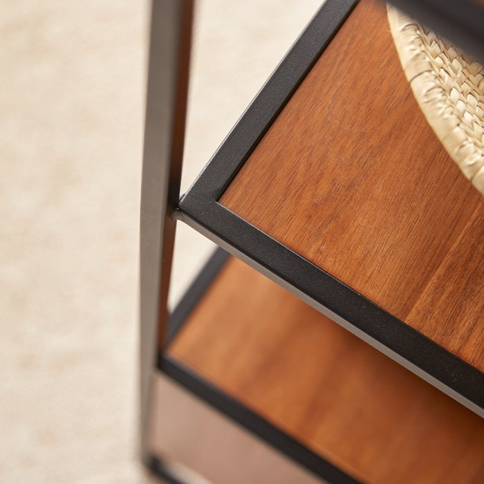 Tikamoon - Agra - Kinderstellingkast van massief acaciahout en metaal