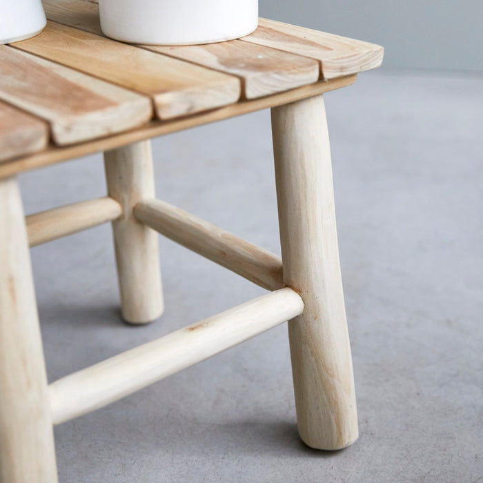 Tikamoon - Kilim - Massief teakhouten nachtkastje