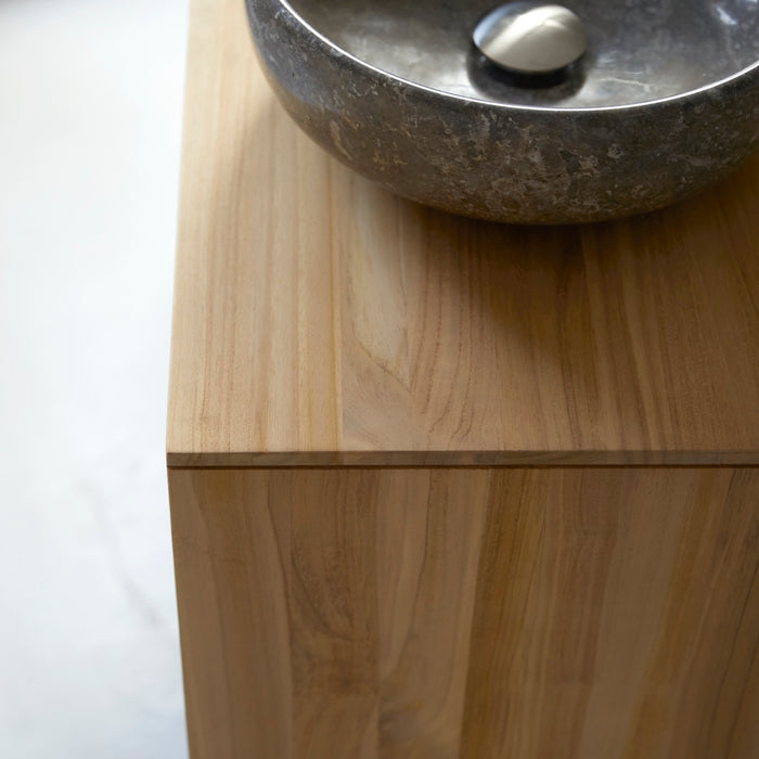 Tikamoon - Kwarto - Badmeubel van massief teakhout 110 cm