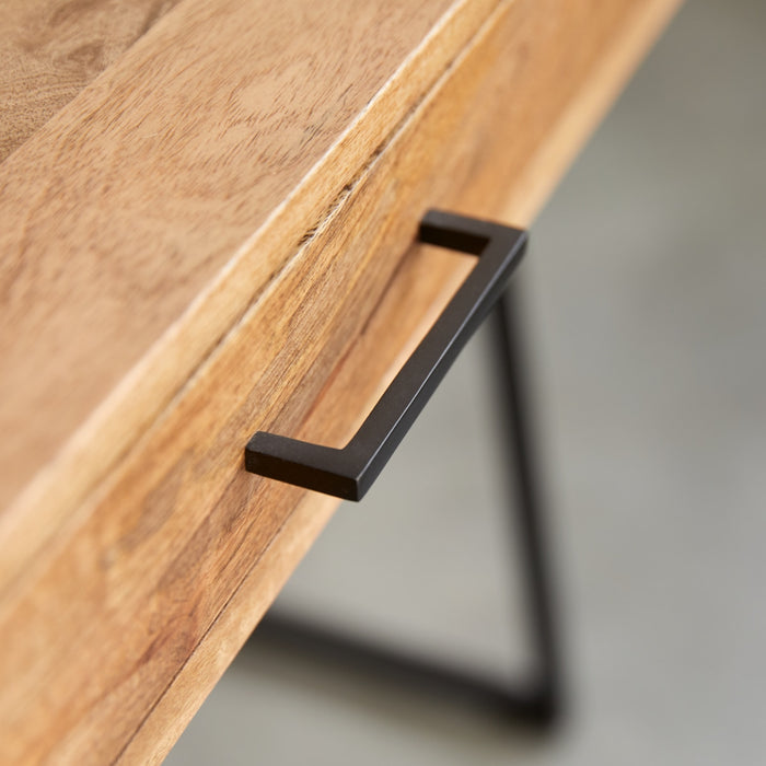 Tikamoon - Hedda - Kinderbureau van massief mangohout en metaal