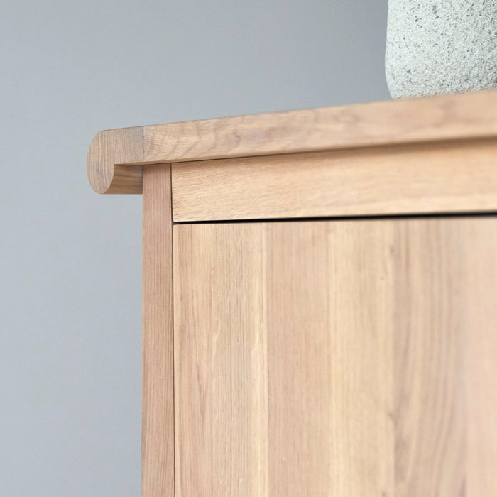 Tikamoon - Massief eiken dressoir 130 Volute