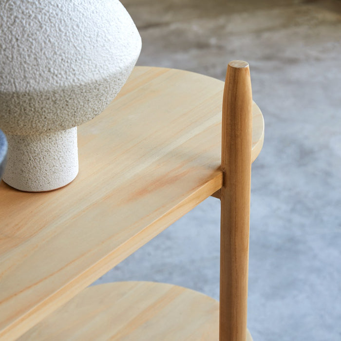 Tikamoon - Poline - Massief teakhouten bijzettafel