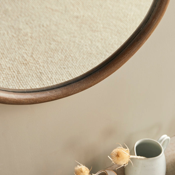 Tikamoon - Dim - Spiegel van mindi 85x65 cm