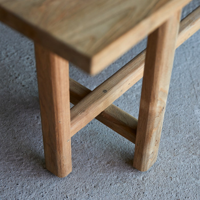 Tikamoon - Antonia - Bank van massief gerecycled teakhout