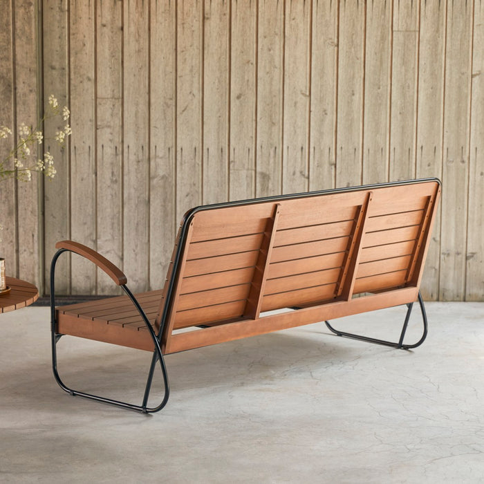 Tikamoon - Key Wood - Driezits tuinbank van massief acaciahout