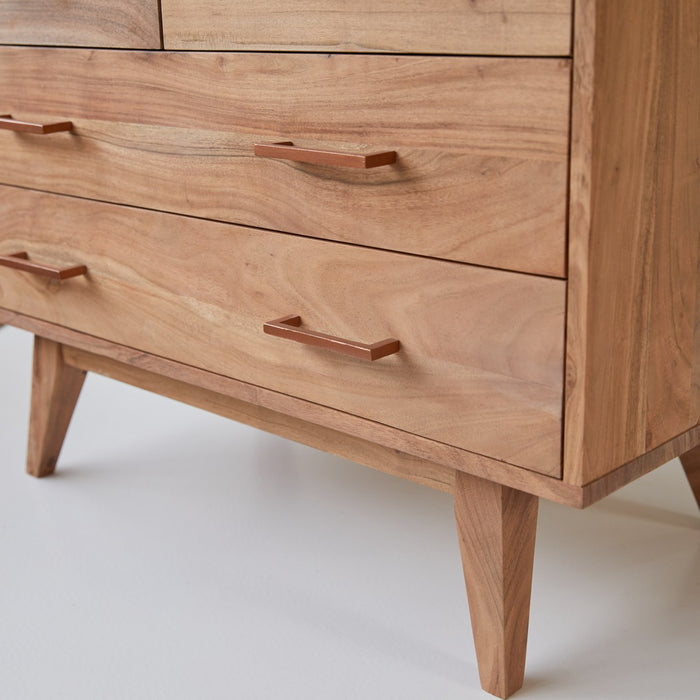 Tikamoon - Oslo - Kindercommode van massief acaciahout