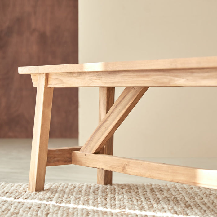 Tikamoon - Filipe - Bank van massief gerecycled teakhout