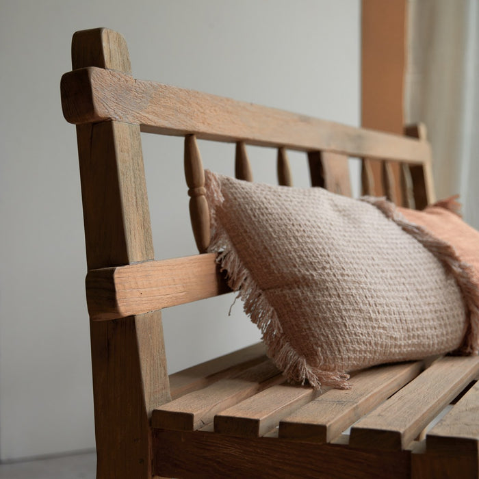 Tikamoon - Paula - Bank van massief gerecycled teakhout