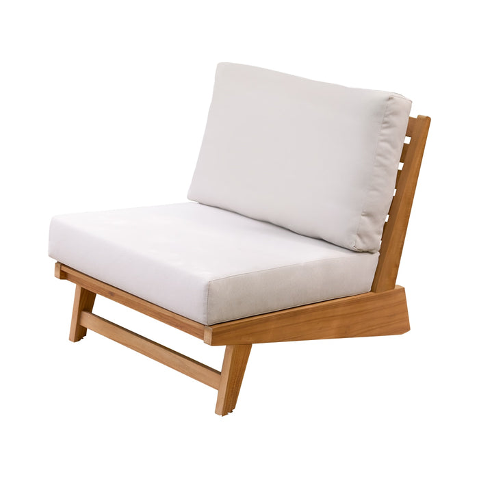 Tikamoon - Olia - Massief teakhouten tuinstoel