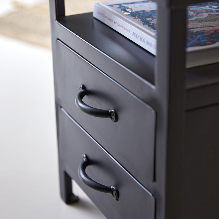 Tikamoon - Industriel - Kindernachtkastje van metaal