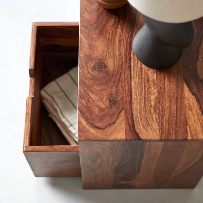 Tikamoon - Kwarto - Massief palissander tv-meubel 85 cm