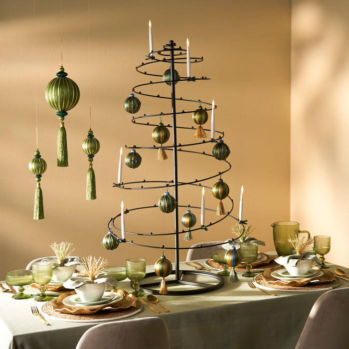 Mica Decorations Merlot Wijnglas - Set van 6 - 250 ml - Lichtgroen