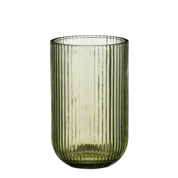 Mica Decorations Merlot Drinkglas - Set van 6 - 400 ml - Lichtgroen