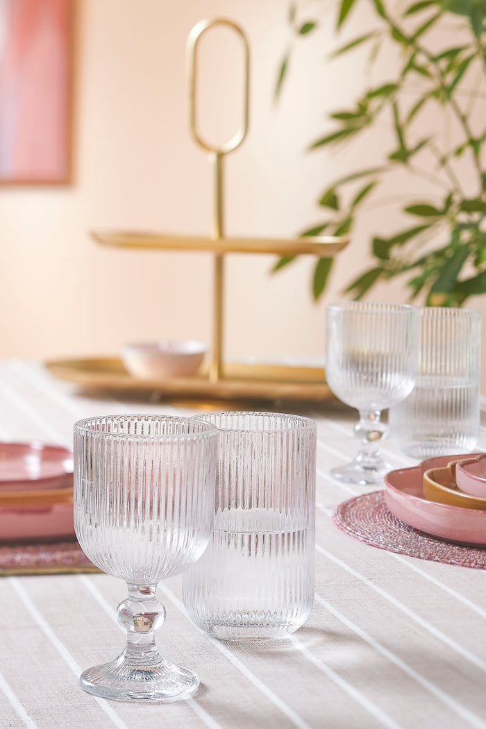 Mica Decorations Merlot Drinkglas - Set van 6 - 400 ml - Transparant