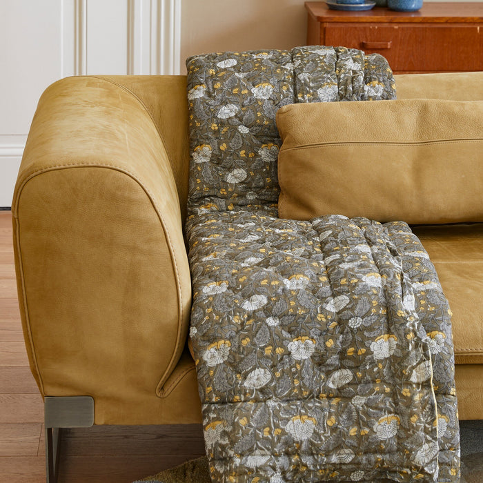 In the Mood Collection Quilt Deken - L180 x B130 cm - Katoen - Groen