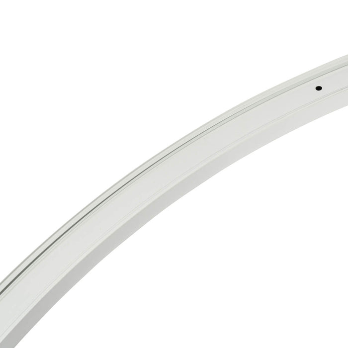 QAZQA Moderne rail wit 90° gebogen 1-fase - Iconic