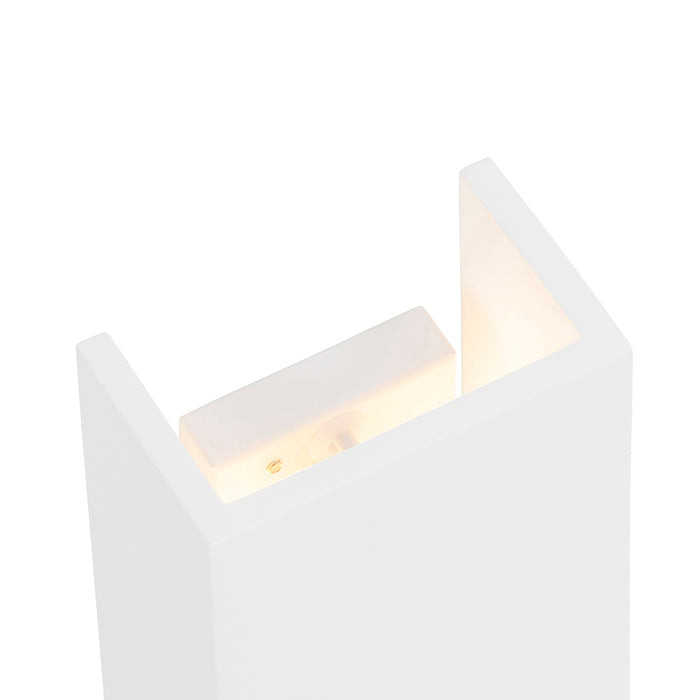 QAZQA Smart wandlamp wit incl. Wifi G9 - Colja Novo