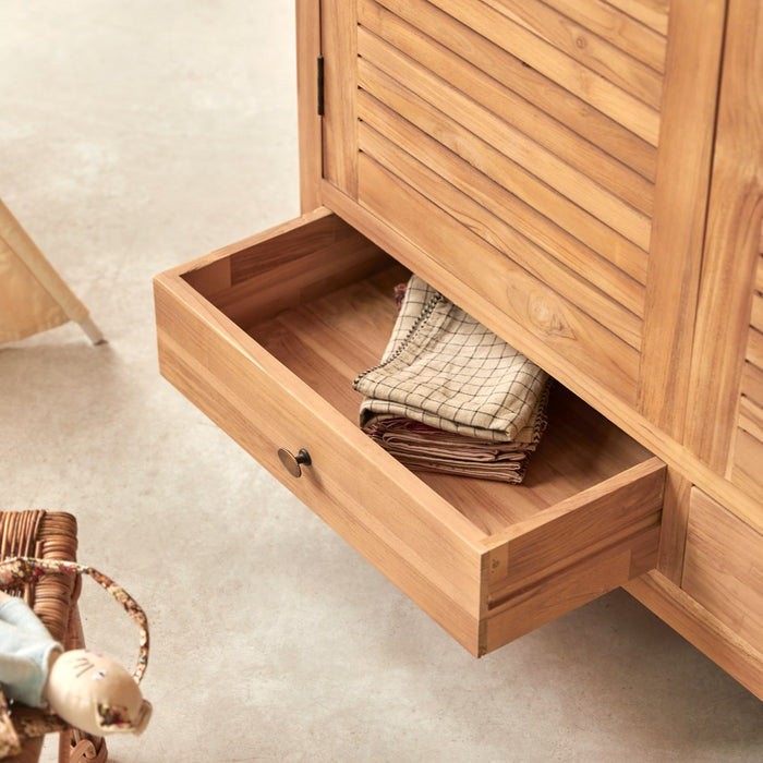 Tikamoon - Suzette - Kinderkast van massief teakhout