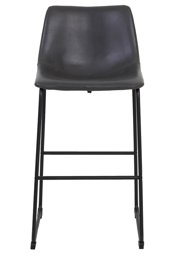 Light & Living Light&living Barkruk 47x46x99 cm JEDDO grijs-zwart