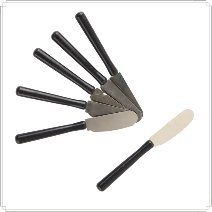 OTIX Botermesjes Zwart 6,5x13x1,5cm Kunststof Metaal