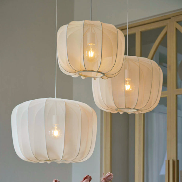 Light & Living Plumeria Hanglamp - XS - H 30 x Ø 40 cm - Zand