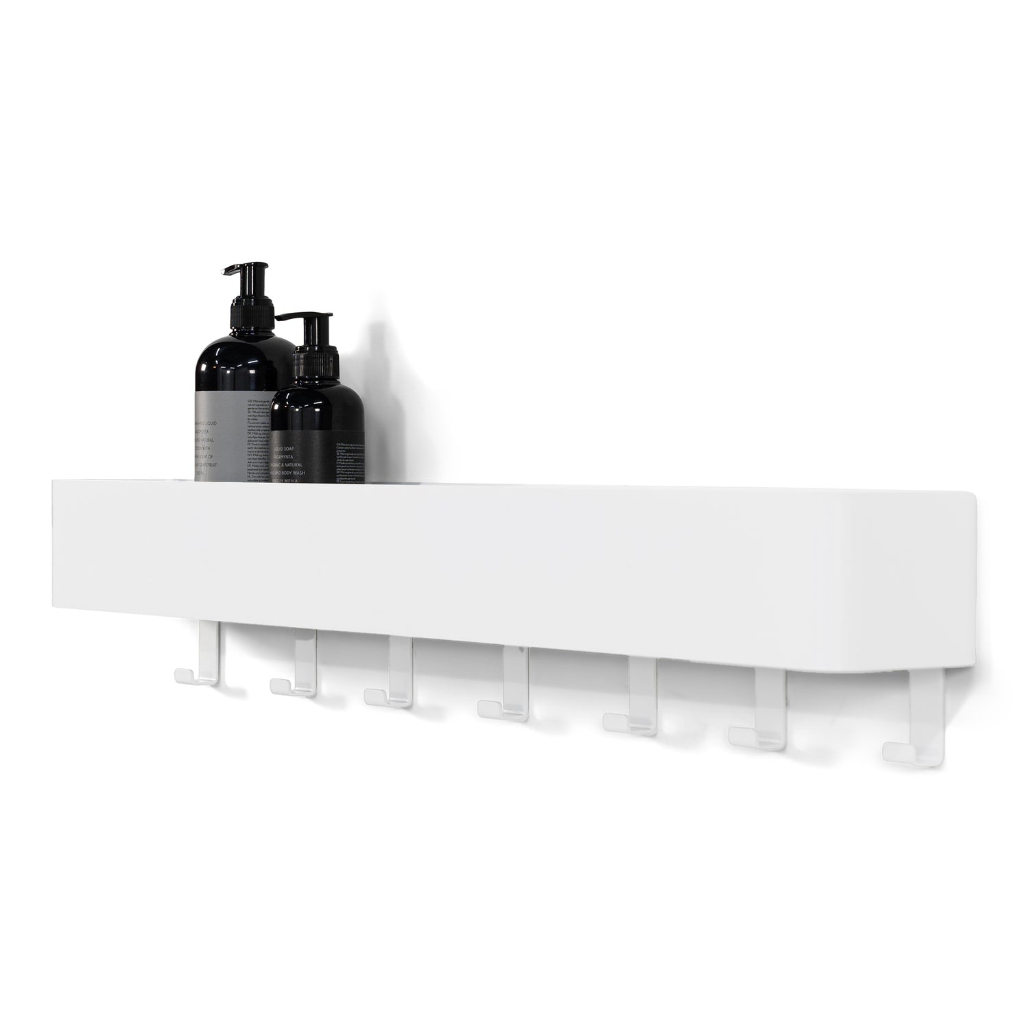 Spinder Design Multi 7 Wandkapstok H 13 cm - Wit