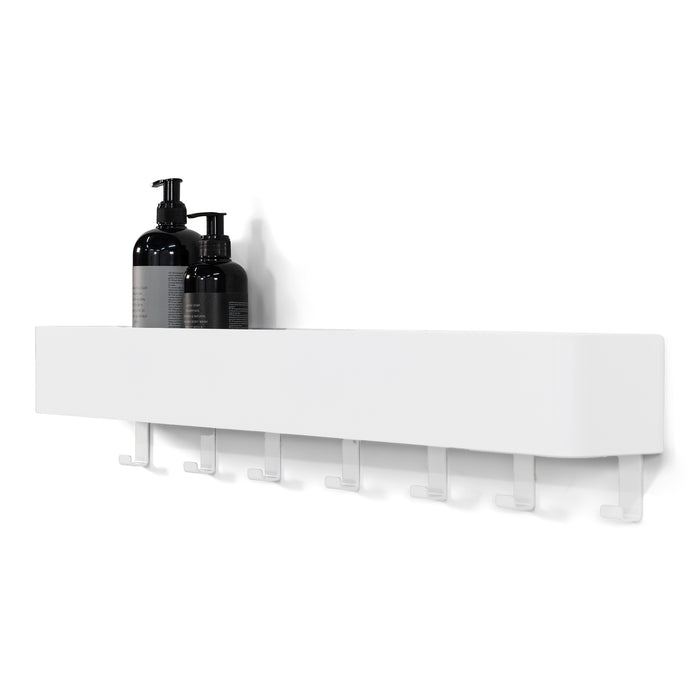 Spinder Design Multi 7 Wandkapstok H 13 cm - Wit