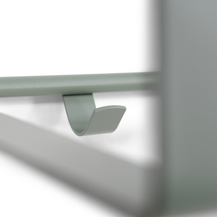 SPINDER DESIGN REX 2 XL (100 cm) Wandkapstok - Dusty Green