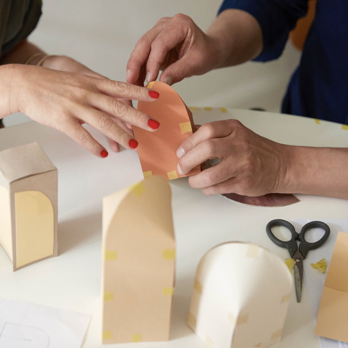 HAY Parade Tafellamp - Blush Pink