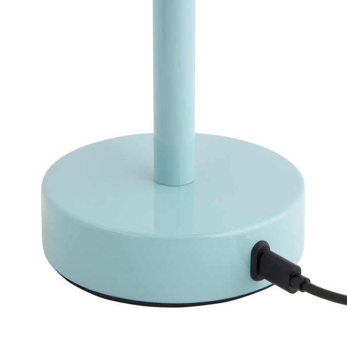 Leitmotiv - Tafellamp James LED - Mistige blauw