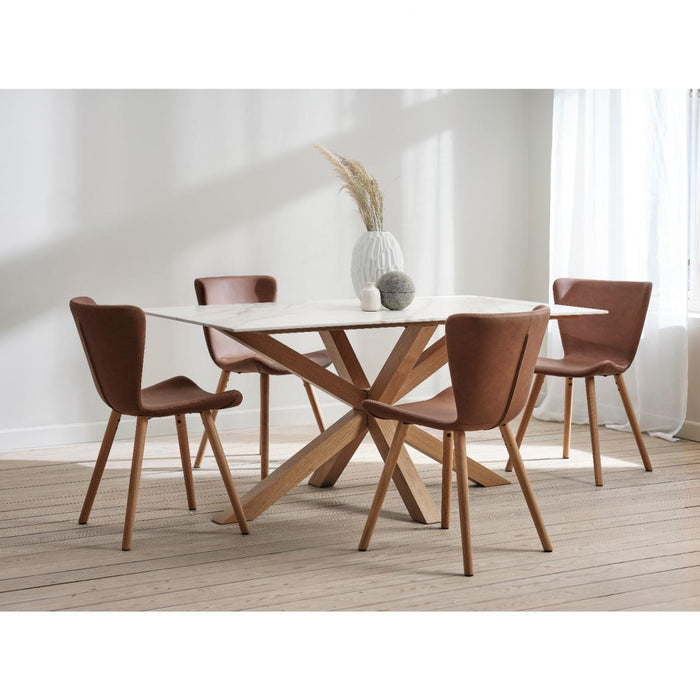 Nordic Home - Elize eetkamerstoel - bruin