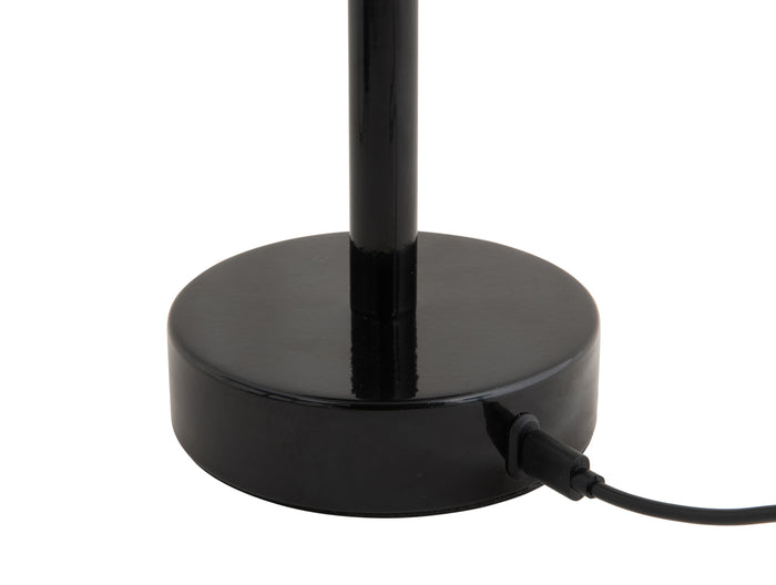 Leitmotiv - Tafellamp James LED - Zwart