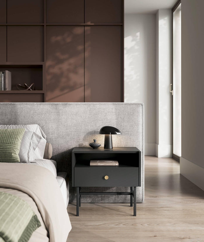 by fonQ Scandiva Nachtkastje - Zwart