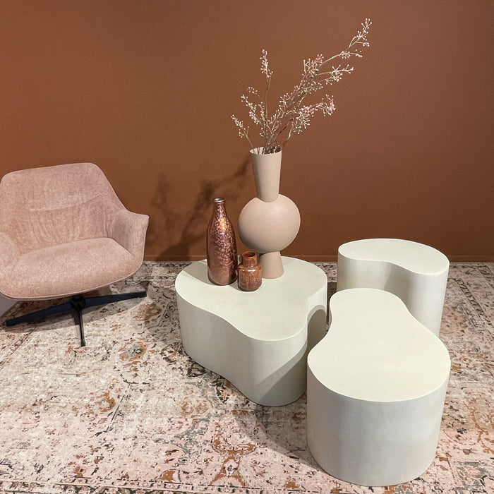 Brix - Salontafel Brix Organic Sandy 85cm - Beton | MDF