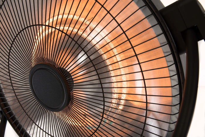 Sunred – COMBIDEAL - Heater & Hoes - Retro - Bright lijn – Zwart –