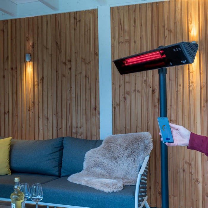 Sunred - Proglax Gastro - Ultra lijn - Zwart - Staand model -